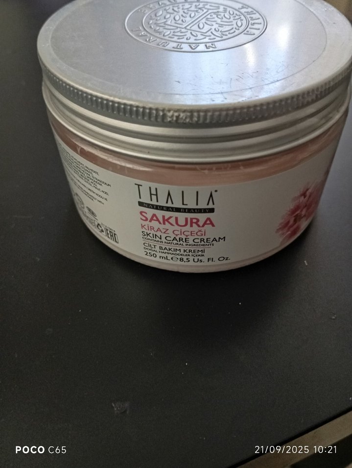 Thalia Sakura Kiraz Çiçeği Cilt Bakım Kremi 250 ml - Görsel 4