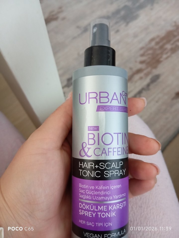 Biotin & Kafein İçeren Saç ve Saç Derisi Sprey Toniği - Görsel 2