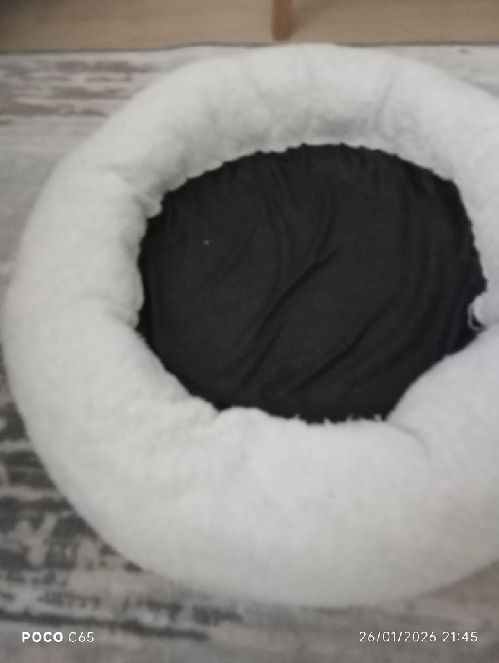 Beyaz Yumuşak Düz kedi minderi - Görsel 3