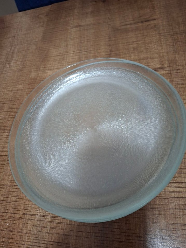 Beyaz Düz Cam Tabak Seti - Görsel 3