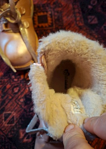 Kız Çocuk Parlak Altın Deri Botlar - Görsel 4