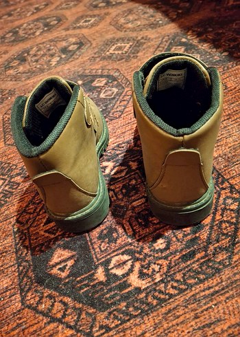 Kahverengi Deri Çocuk Botları Tokalı - Görsel 3