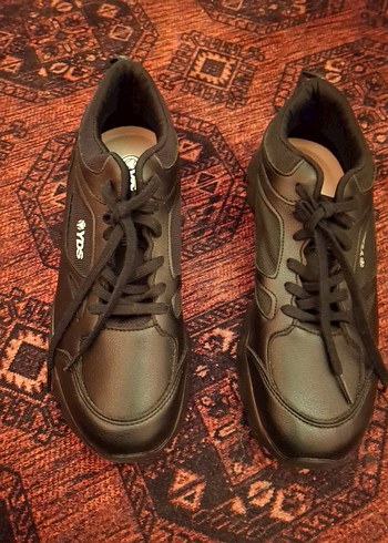 Kahverengi Yılan Desenli Dolgu Topuklu Spor Ayakkabı - Görsel 2