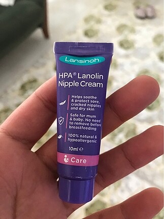 Lansinoh göğüs ucu kremi?