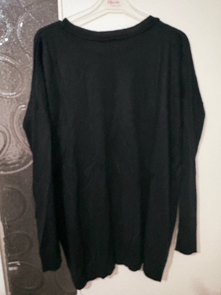 Siyah Koton marka Kadın Kazak - Görsel 2