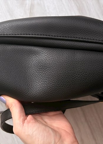 Fabrika siyah Kadın Sırt Çantası - Görsel 7