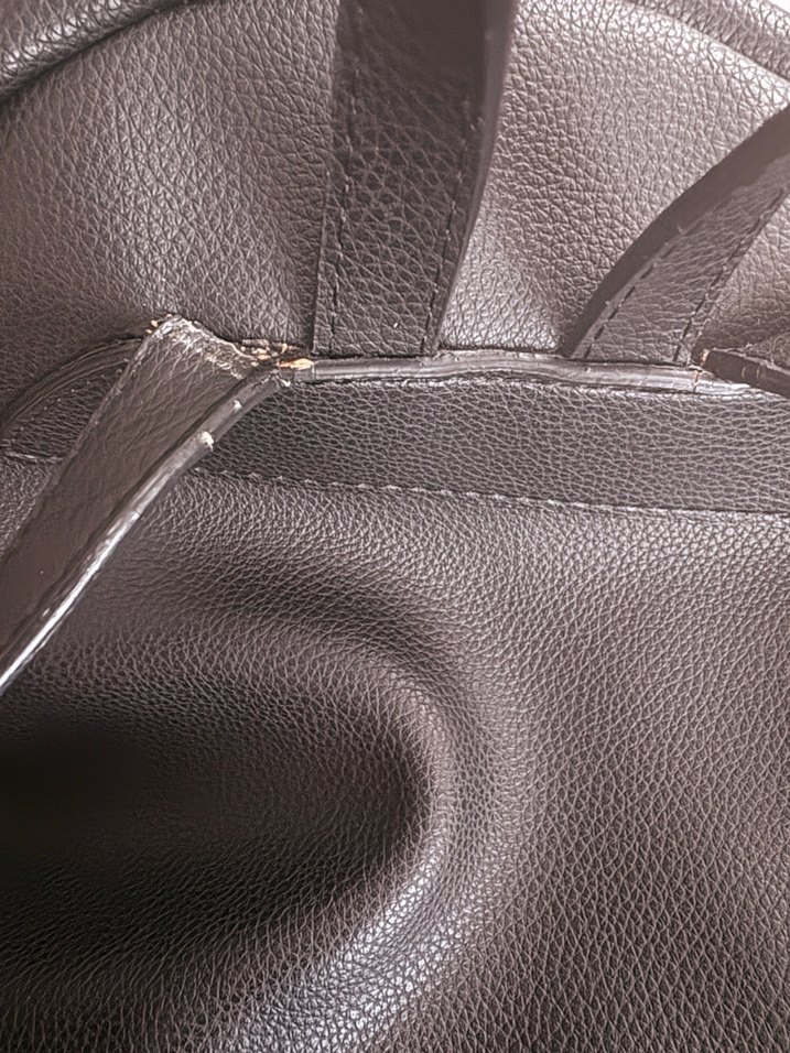 Fabrika siyah Kadın Sırt Çantası - Görsel 5