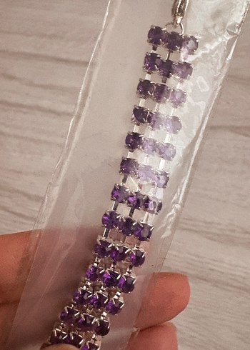 Mor Kadın Bileklik - Görsel 2