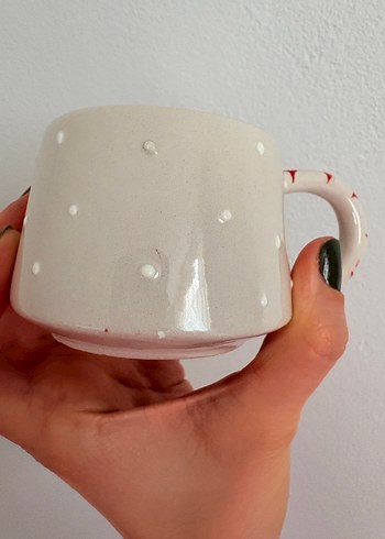 Kardan adam Seramik Kupa - Görsel 4