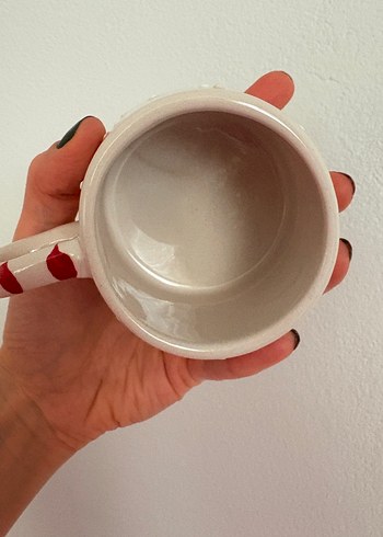 Kardan adam Seramik Kupa - Görsel 3