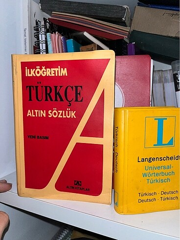 Almanca türkçe İngilizce  3 sözlük - Görsel 3