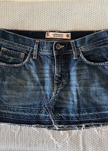Collezione Lacivert Mini Kot Etek