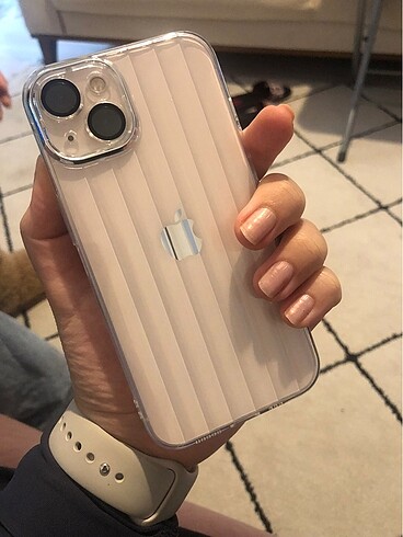 İphone Şeffaf Çizgili Kılıf Apple