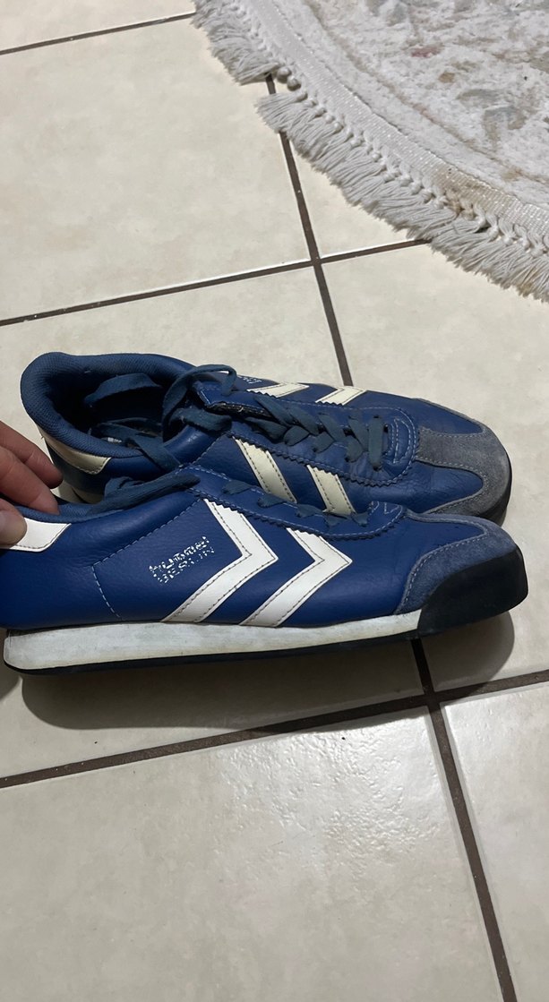 Lacivert Kadın Spor Ayakkabı Velcro Detaylı - Görsel 2