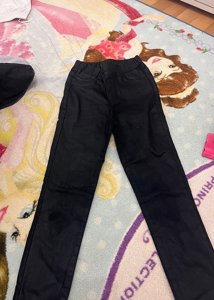 Kız çocuk siyah tayt - Görsel 2