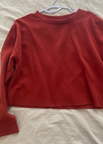 Kadın Kırmızı Basic Sweatshirt lcw