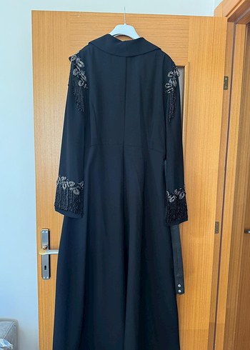 Nakış Detaylı Siyah Uzun Kadın Takım - Görsel 5