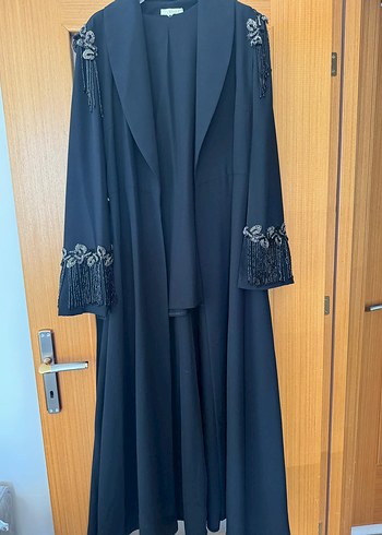 Nakış Detaylı Siyah Uzun Kadın Takım - Görsel 3