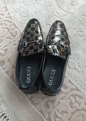 Siyah Parlak Deri Tokalı Erkek Loafer - Görsel 5