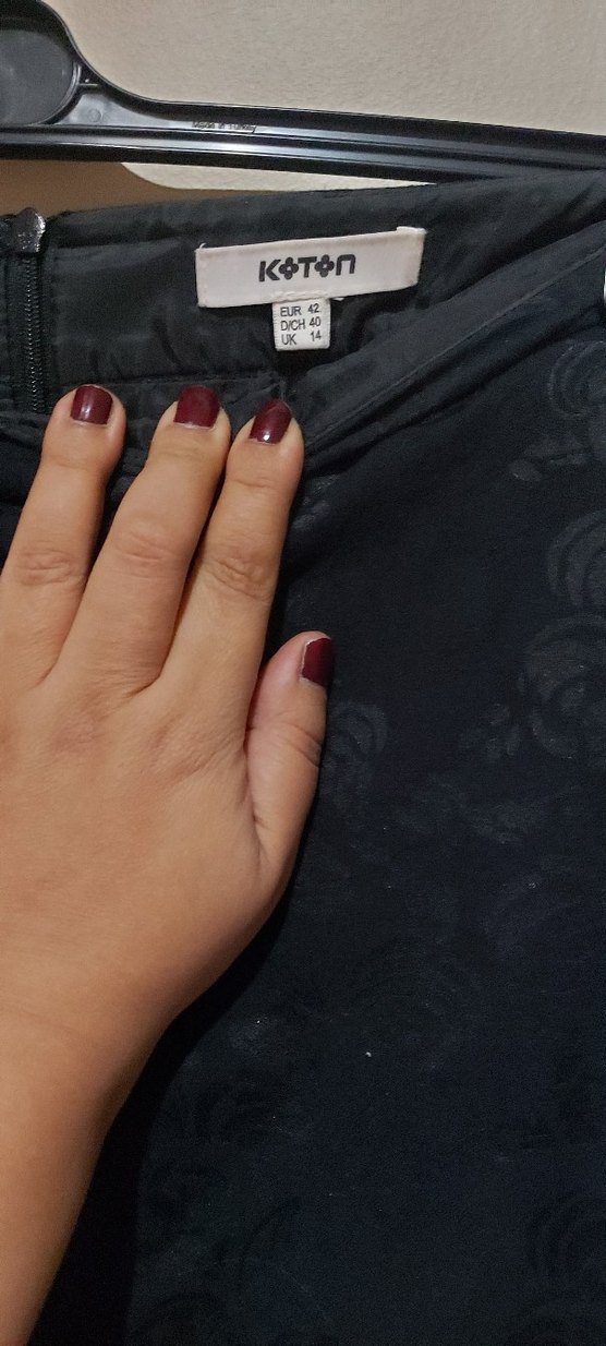 Siyah  Mini Etek - Görsel 3