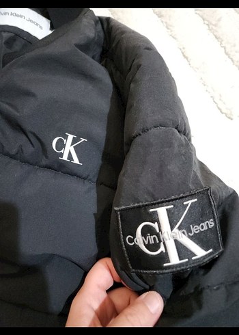 m Beden siyah Renk #calvin Klein şişme erkek mont