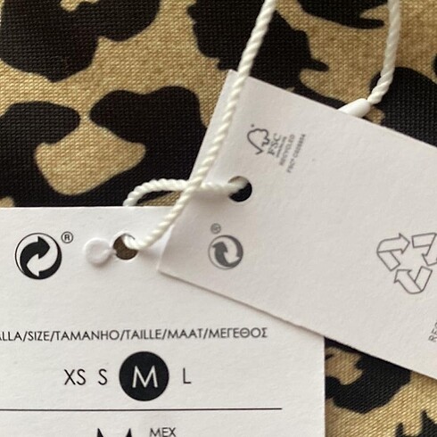 m Beden kahverengi Renk Bershka yeni etiketli crop
