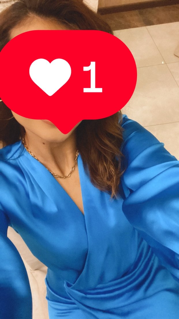 Zara Parlak Mavi Midi Kadın Elbise - Görsel 2