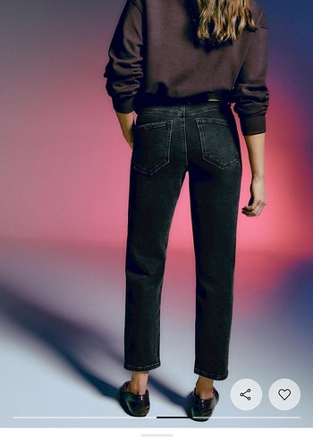 36 Beden Stradivarius 1465 mom fit jean (petite boy)