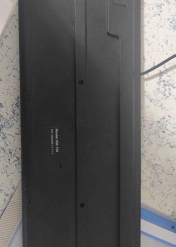 yeniden farksız A4TECH km720 klavye - Görsel 2