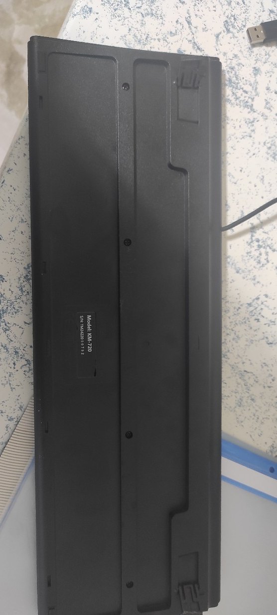 yeniden farksız A4TECH km720 klavye - Görsel 2