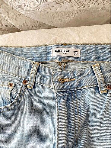 s Beden Pull bear yırtık pantolon