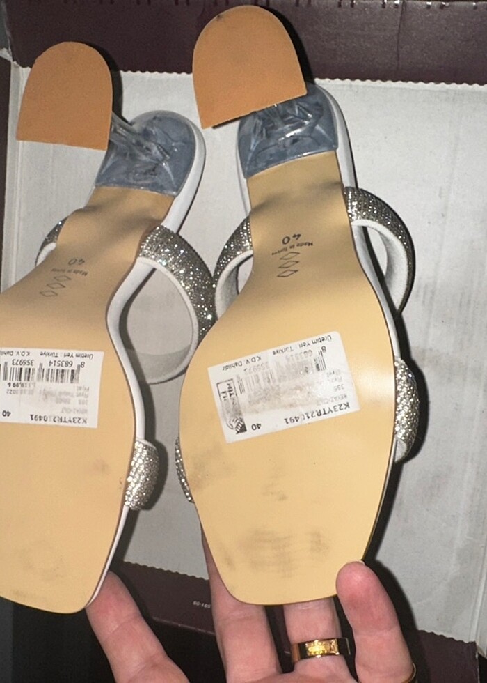 Tergan abiye ayakkabı - Görsel 3