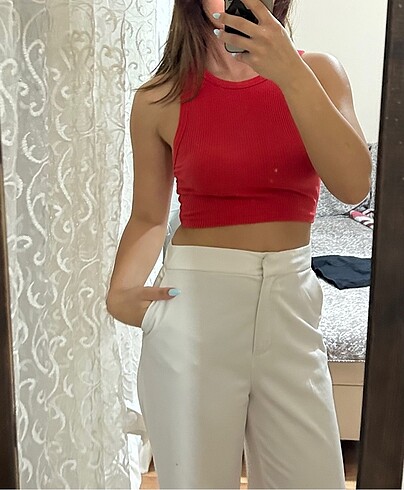 Kırmızı halter top