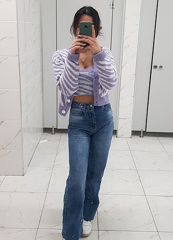 Wide leg jean