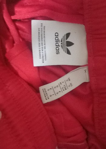 Adidas Erkek Kırmızı esofman altı orijinal kışlık - Görsel 3