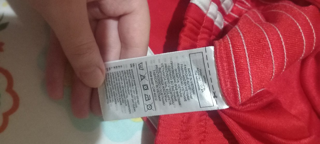 Adidas Erkek Kırmızı esofman altı orijinal kışlık - Görsel 4