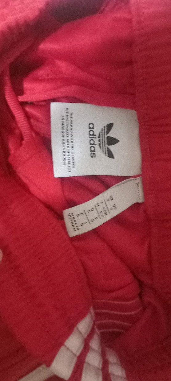 Adidas Erkek Kırmızı esofman altı orijinal kışlık - Görsel 3