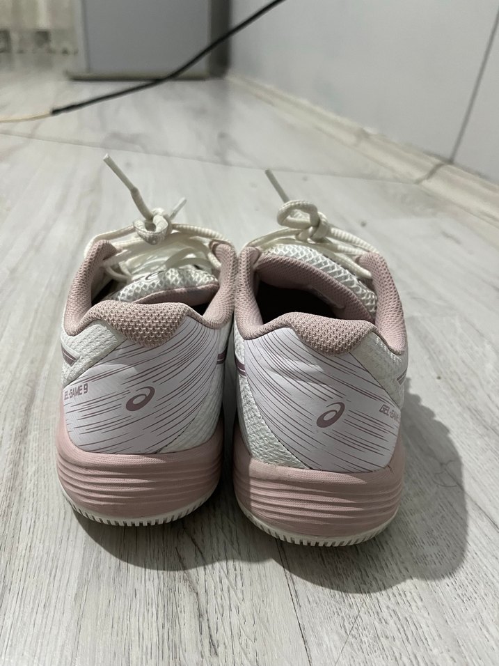 Beyaz Asics Kadın tenis ayakkabı - Görsel 4