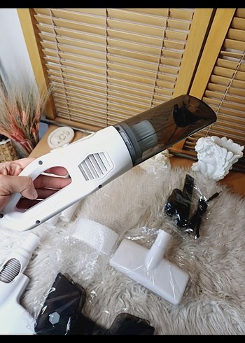 Beden Renk Beyaz ve Gri Elektrikli Süpürge Seti