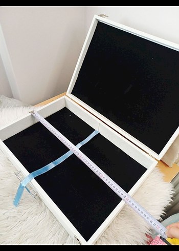 Beyaz Makyaj Organizer Kutusu - Görsel 6