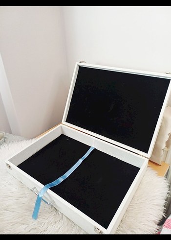 Beyaz Makyaj Organizer Kutusu - Görsel 5