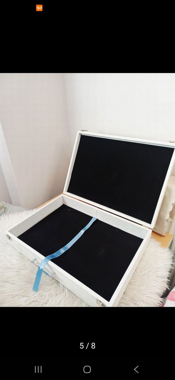 Beyaz Makyaj Organizer Kutusu - Görsel 5