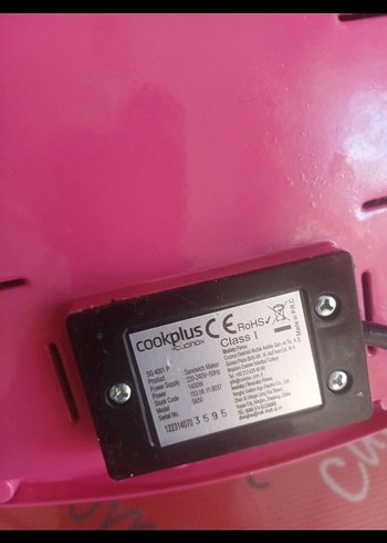 Pastel Pembe Tost ve Sandviç Makinesi - Görsel 3