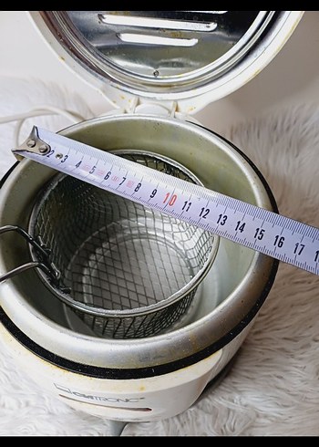 Clatronic Beyaz Mini Fritöz - Görsel 5