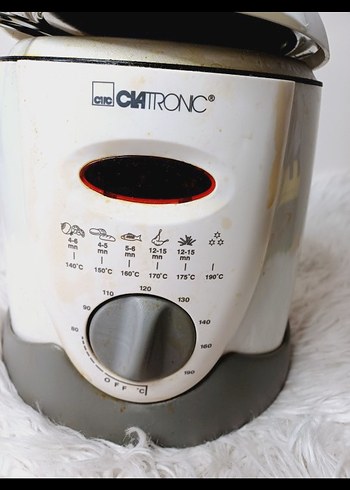 Clatronic Beyaz Mini Fritöz - Görsel 4