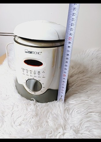 Clatronic Beyaz Mini Fritöz - Görsel 7