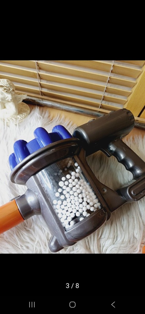 Renkli Mavi Kablosuz Süpürge - Görsel 3