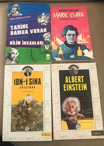 Bilim İnsanları Çocuk Kitapları Seti