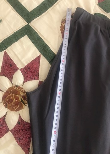 40 Beden Tchibo Gri Süet Kadın Tayt