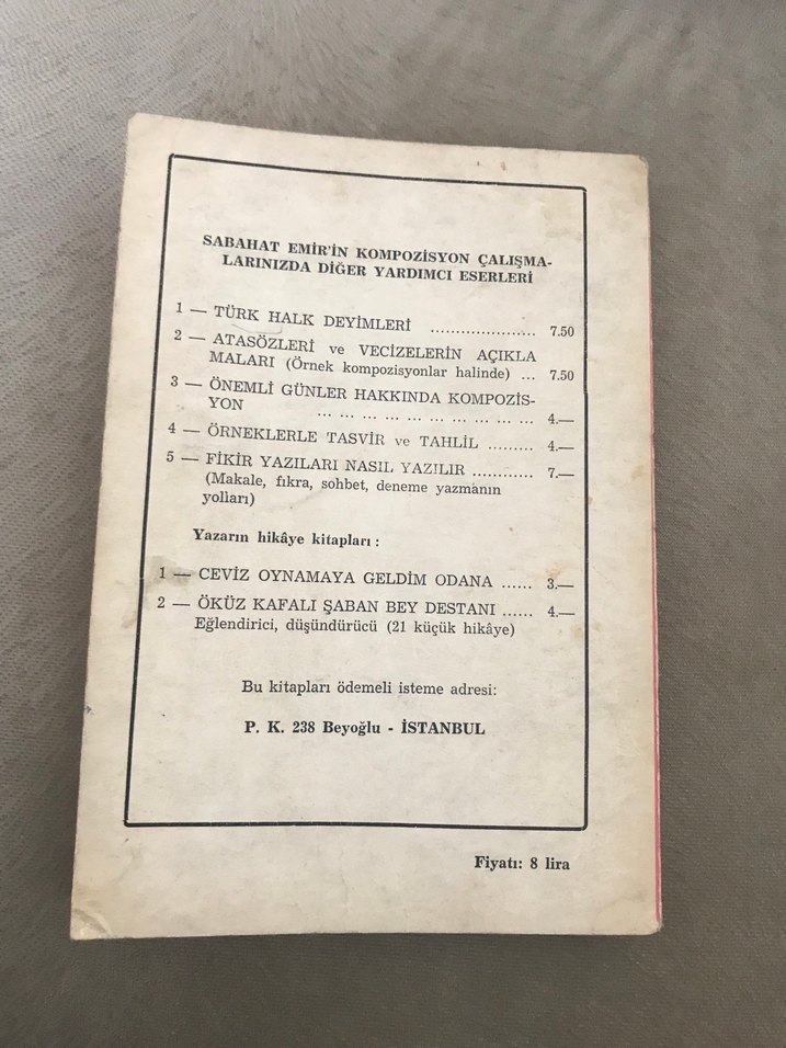 Örnekleriyle Kompozisyon Yazma Sanatı Kitabı - Görsel 3